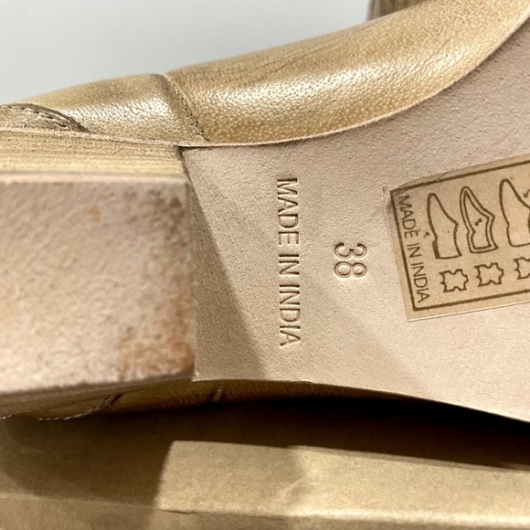 Free People New Frontier Western Chelsea Boho Ankle Boot 38 8 - Picture 8 of 10